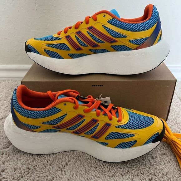 Adidas Adizero Aruku Running Shoes Yellow Blue